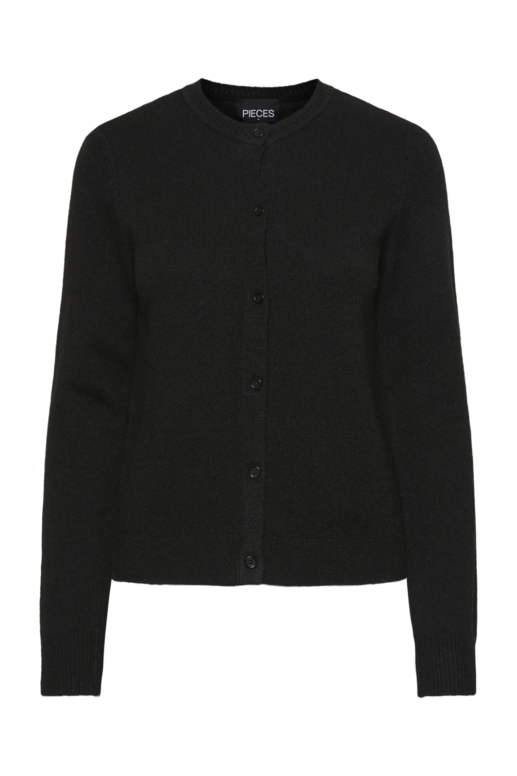 Pieces - Pcmalou Ls Knit Cardigan - 4635854 Black