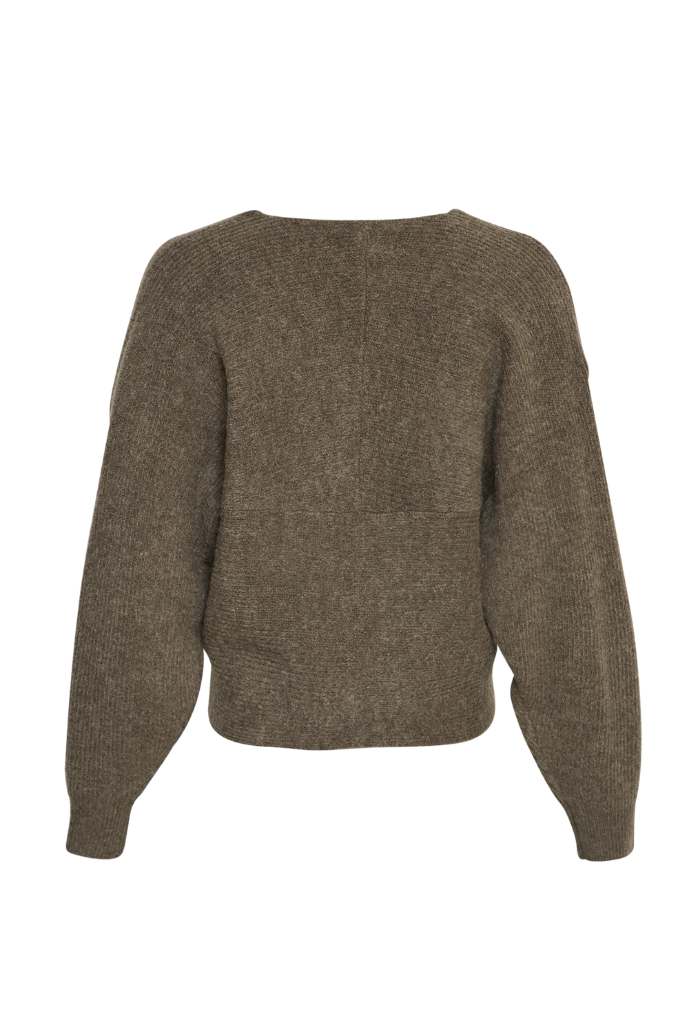 Moss Copenhagen - Mschzinelle Hope Wrap Pullover 18469 - Mulled Basil