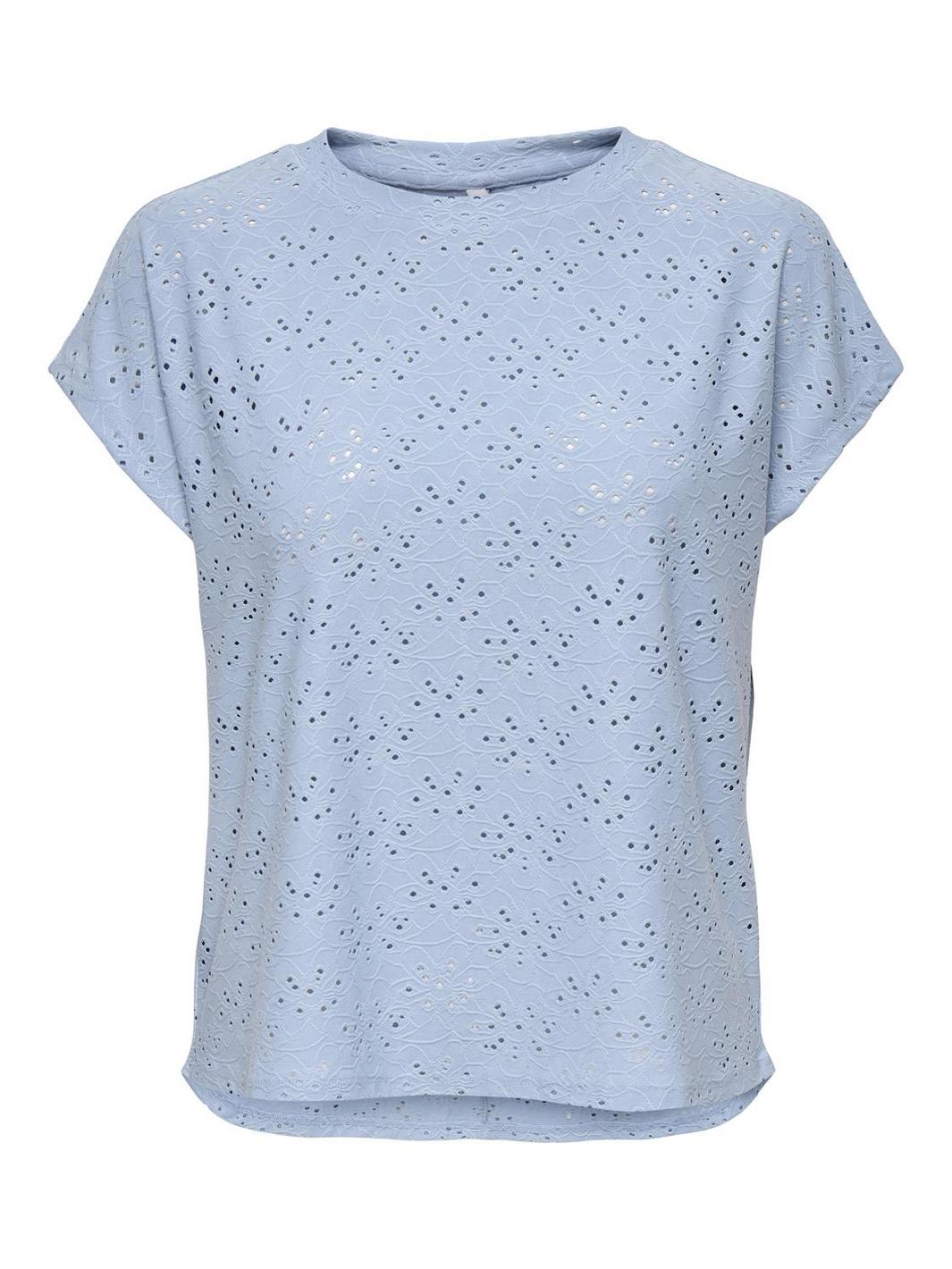 Only - Onlsmilla S/S Top - 4668838 Soft Chambray