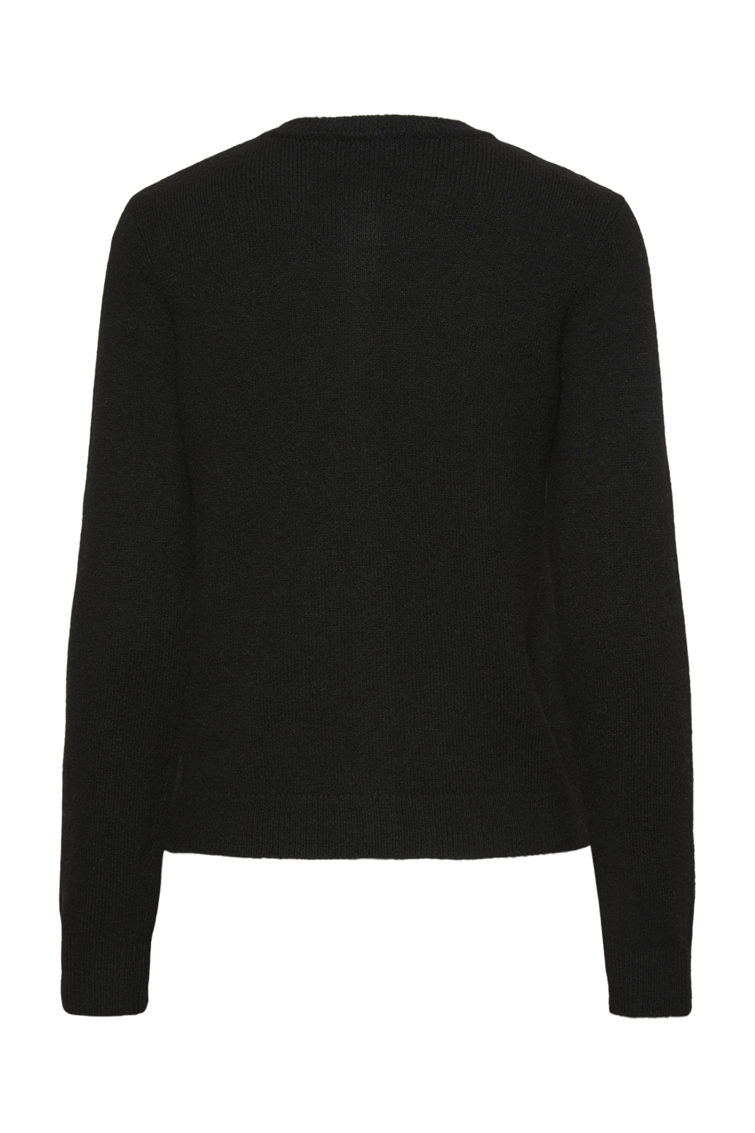 Pieces - Pcmalou Ls Knit Cardigan - 4635854 Black