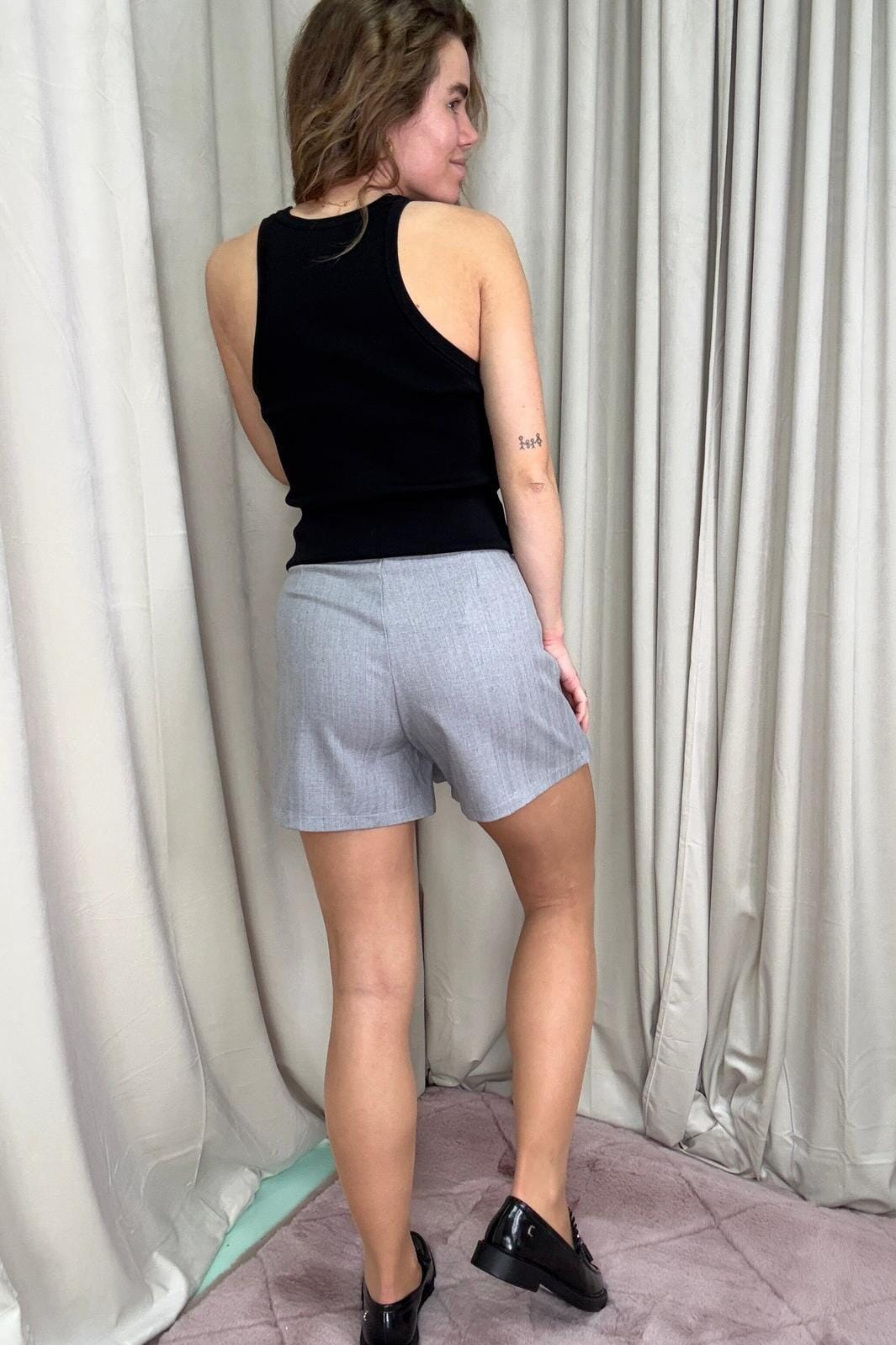 A-bee - Dagmar PC - Grey Shorts 