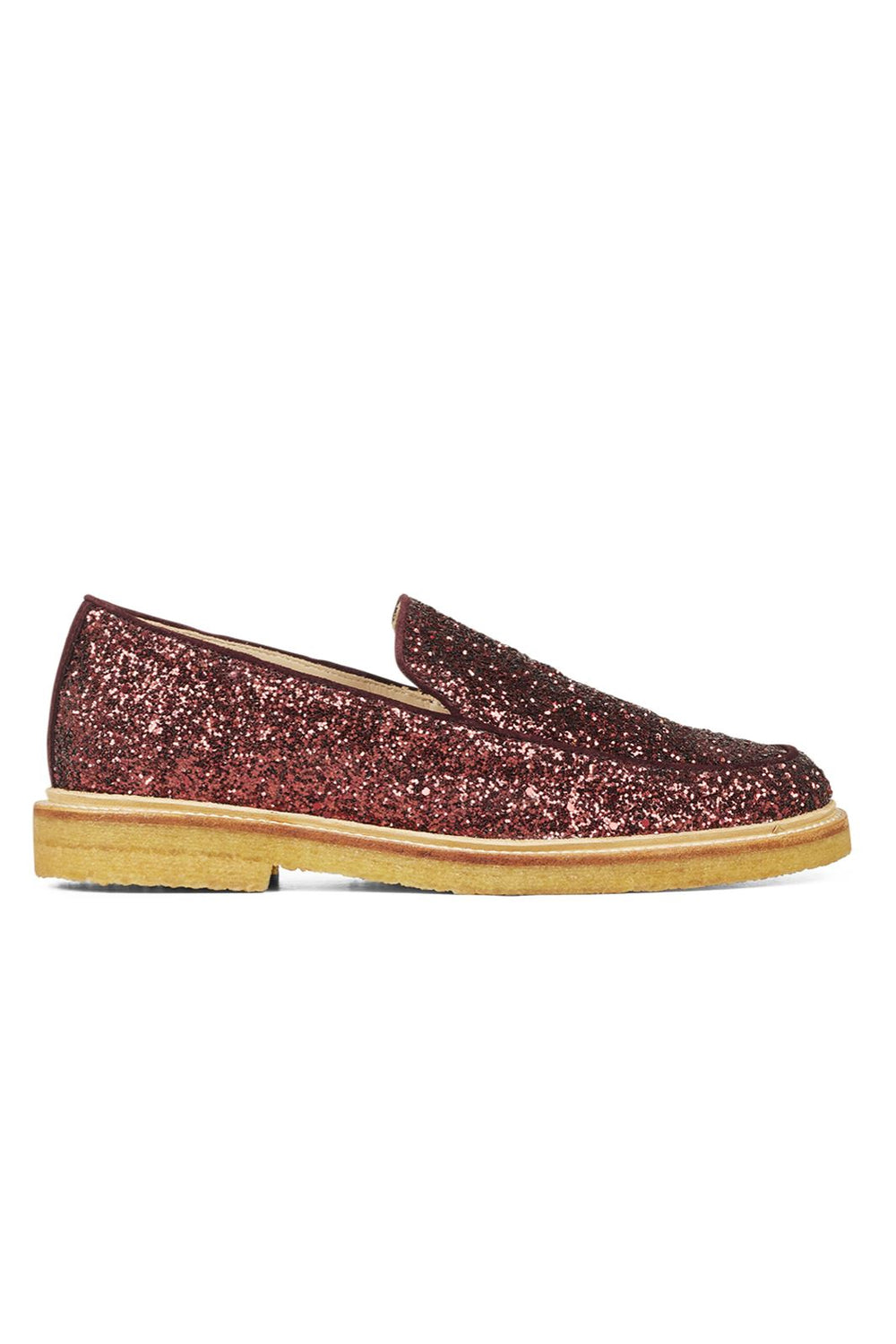 Angulus - Loafer-flat - 1710/2195 Bordeaux Glitter Sko 