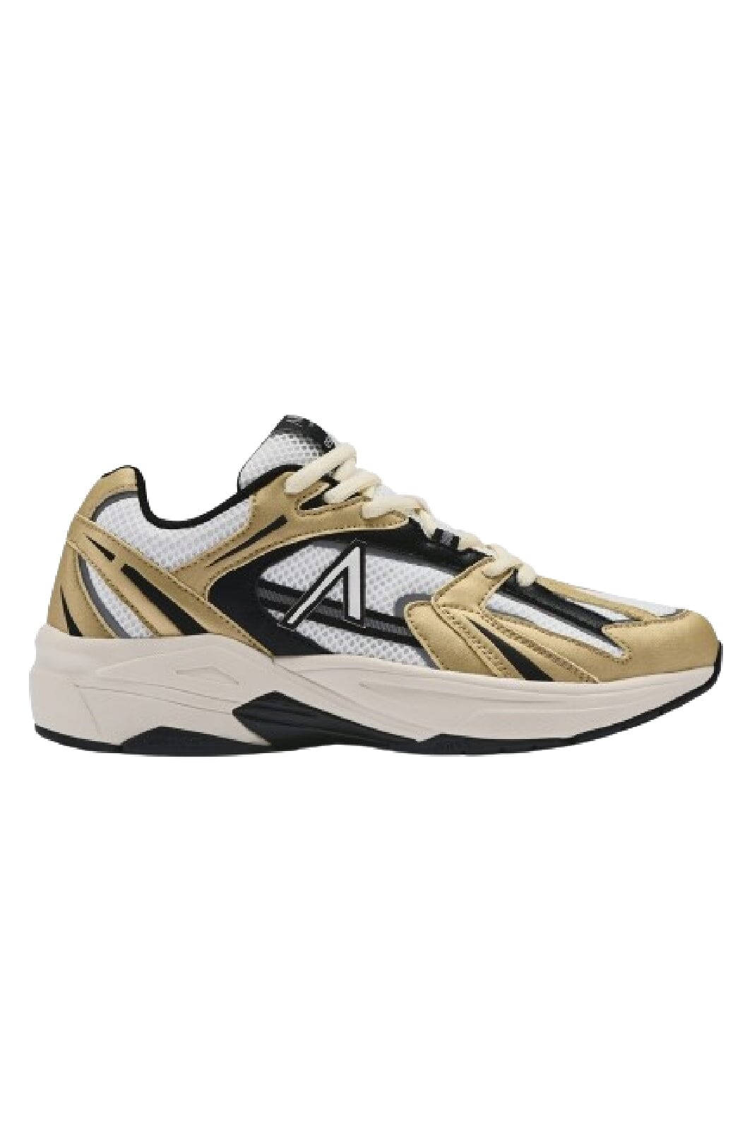 Arkk Copenhagen - Oserra Gold Black - Women - Gold Black Sneakers 