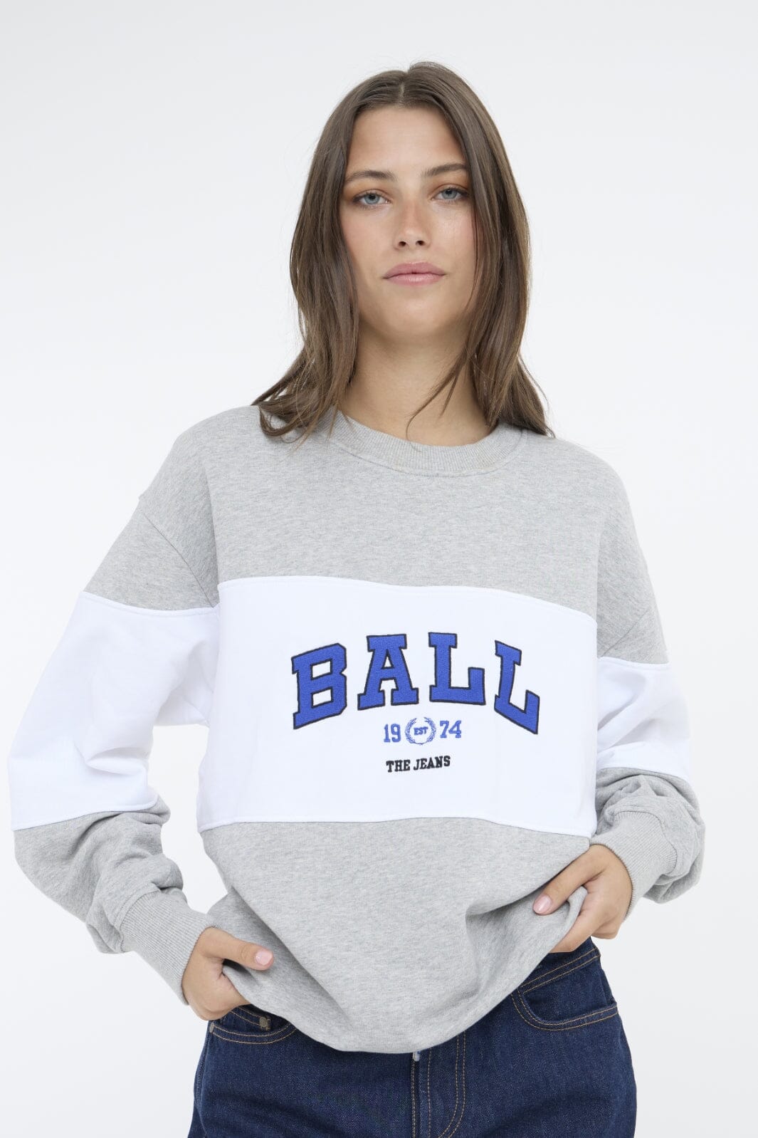 Ball - Bamontana Sweat 50405000 - 184148 Victoria Blue Sweatshirts 