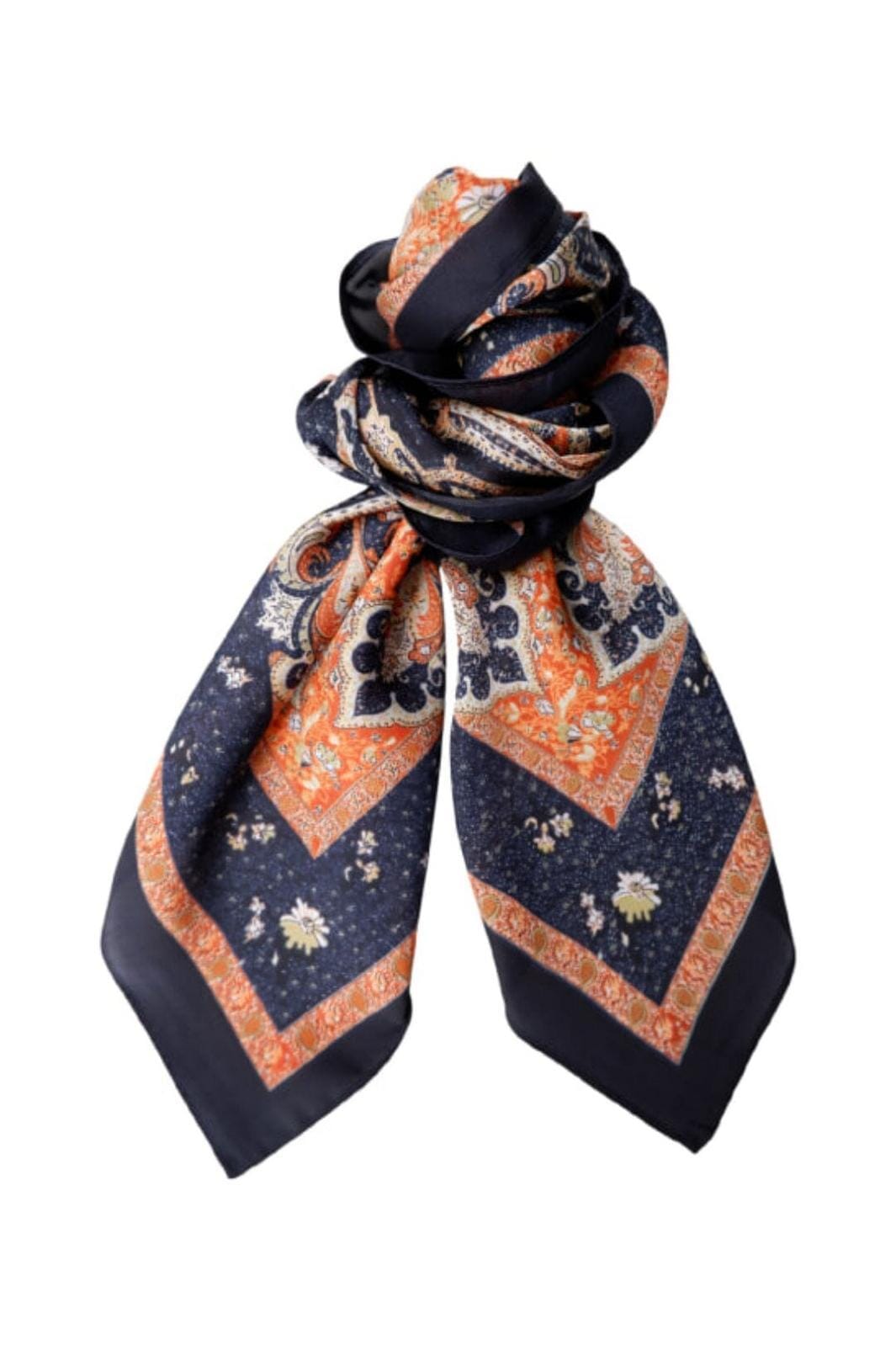 Black Colour - Bcleticia Mini Scarf - Navy Tørklæder 