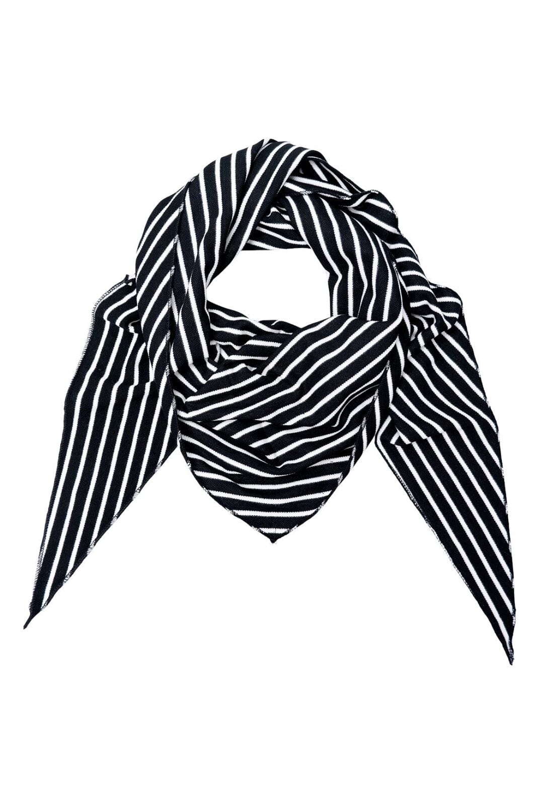 Black Colour - Bcsailor Triangle Scarf - Deep Black Tørklæder 