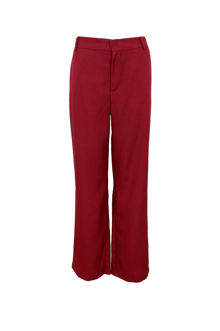 Black Colour - Bczarra Tailored Pant - Wine