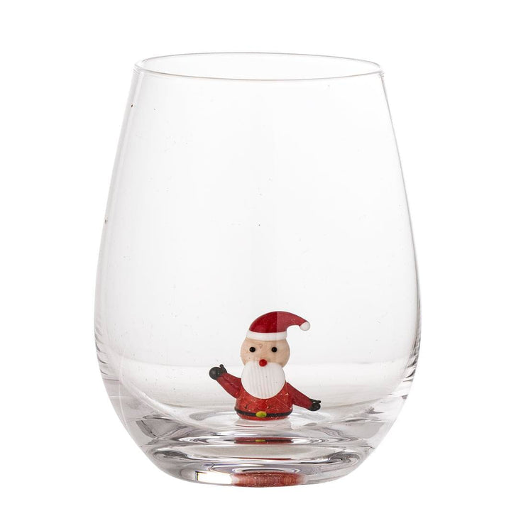 Bloomingville - Misa Drikkeglas, Klar, Glas - D9xH12 cm