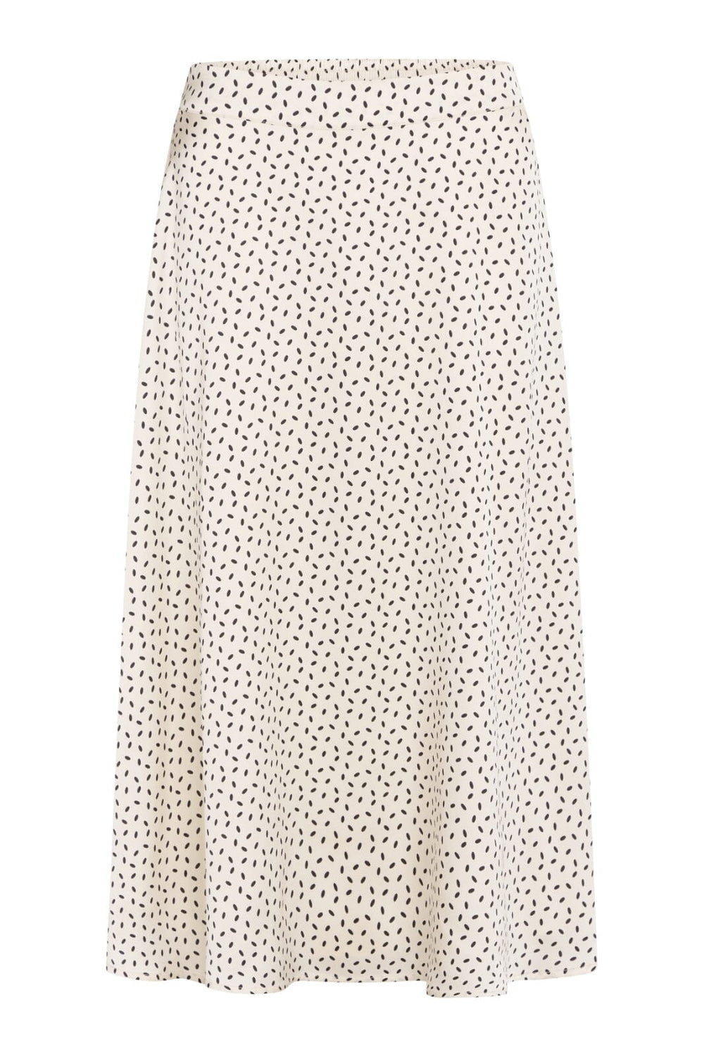 Bruuns Bazaar - AcaciaBBAmattas skirt - Cream/black dot print Nederdele 