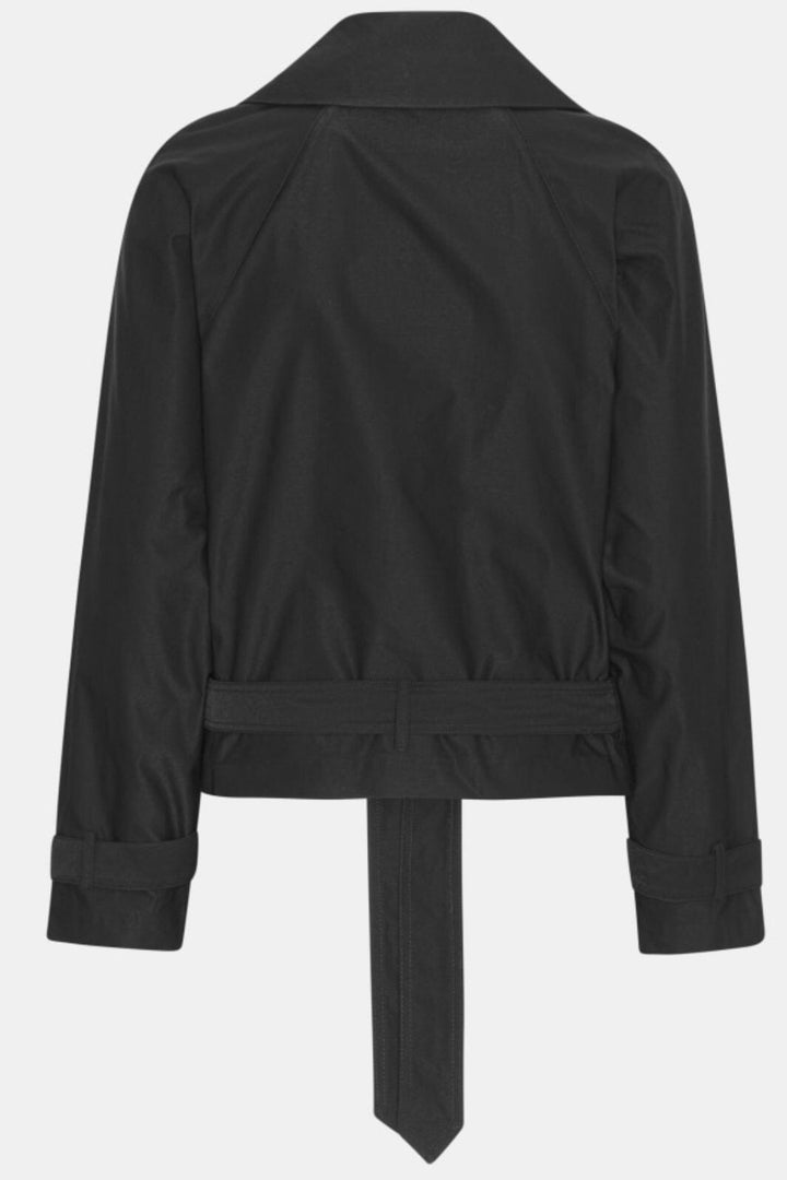 BYIC - Almaic Trenchcoat - black Black Jakker 