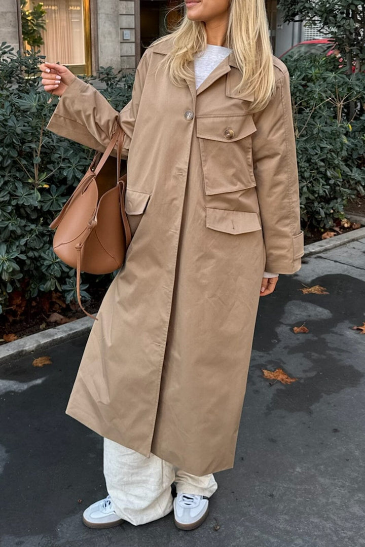 BYIC - Frejaic Trenchcoat - brown Brown Jakker 