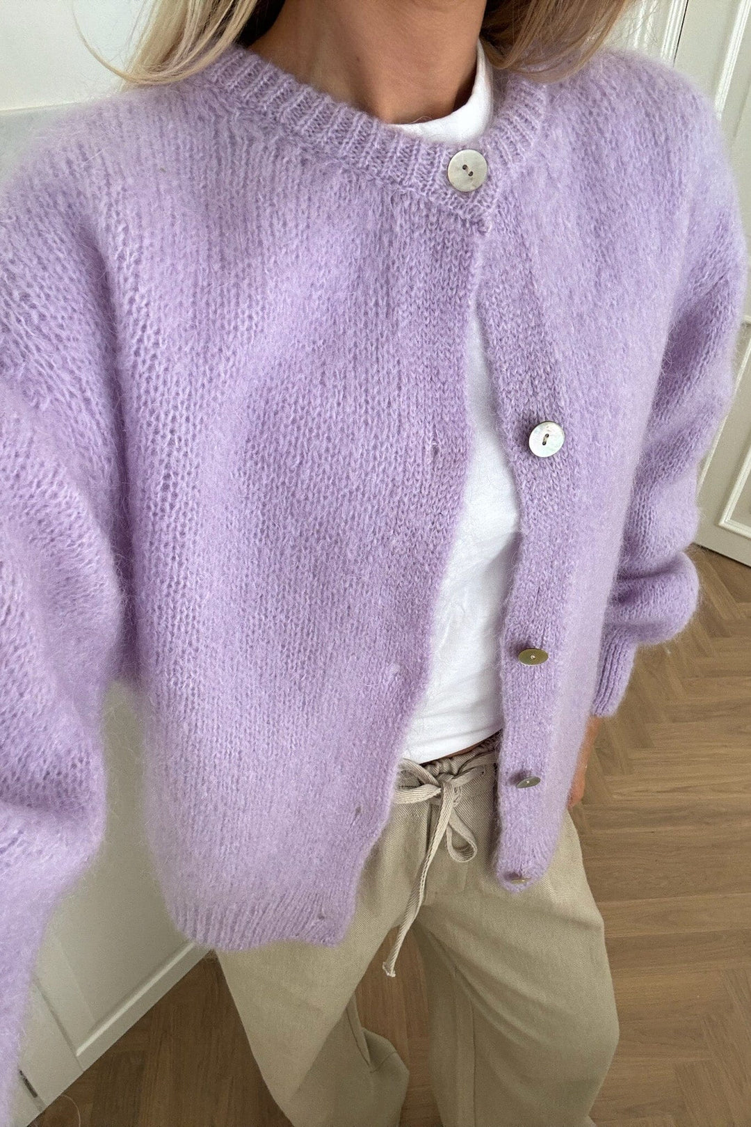 BYIC - Idaic Cardigan - lp Light Purple Cardigans 