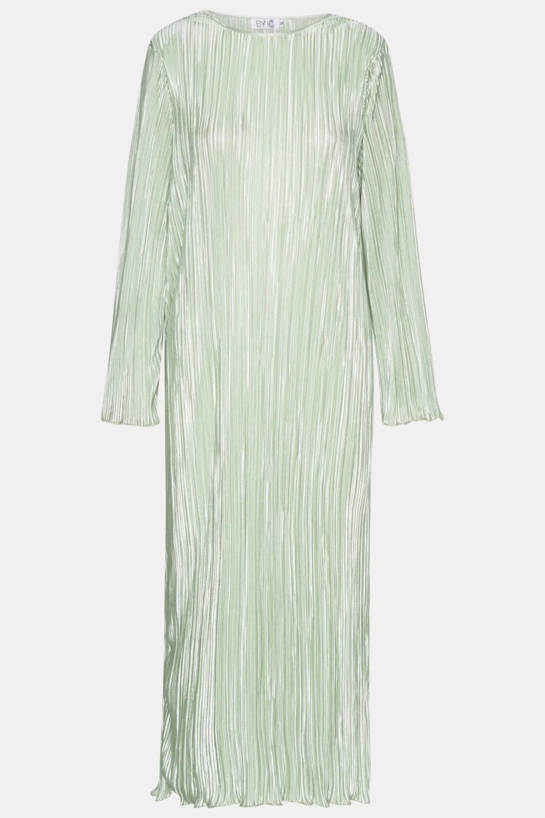 BYIC - Kellyic Long Plissé Dress - lg Light Green Kjoler 