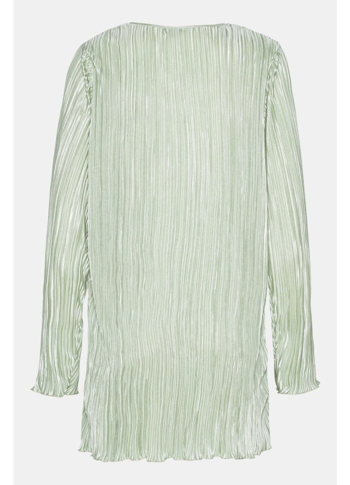 BYIC - Kellyic Plissé Dress - lg Light Green Kjoler 