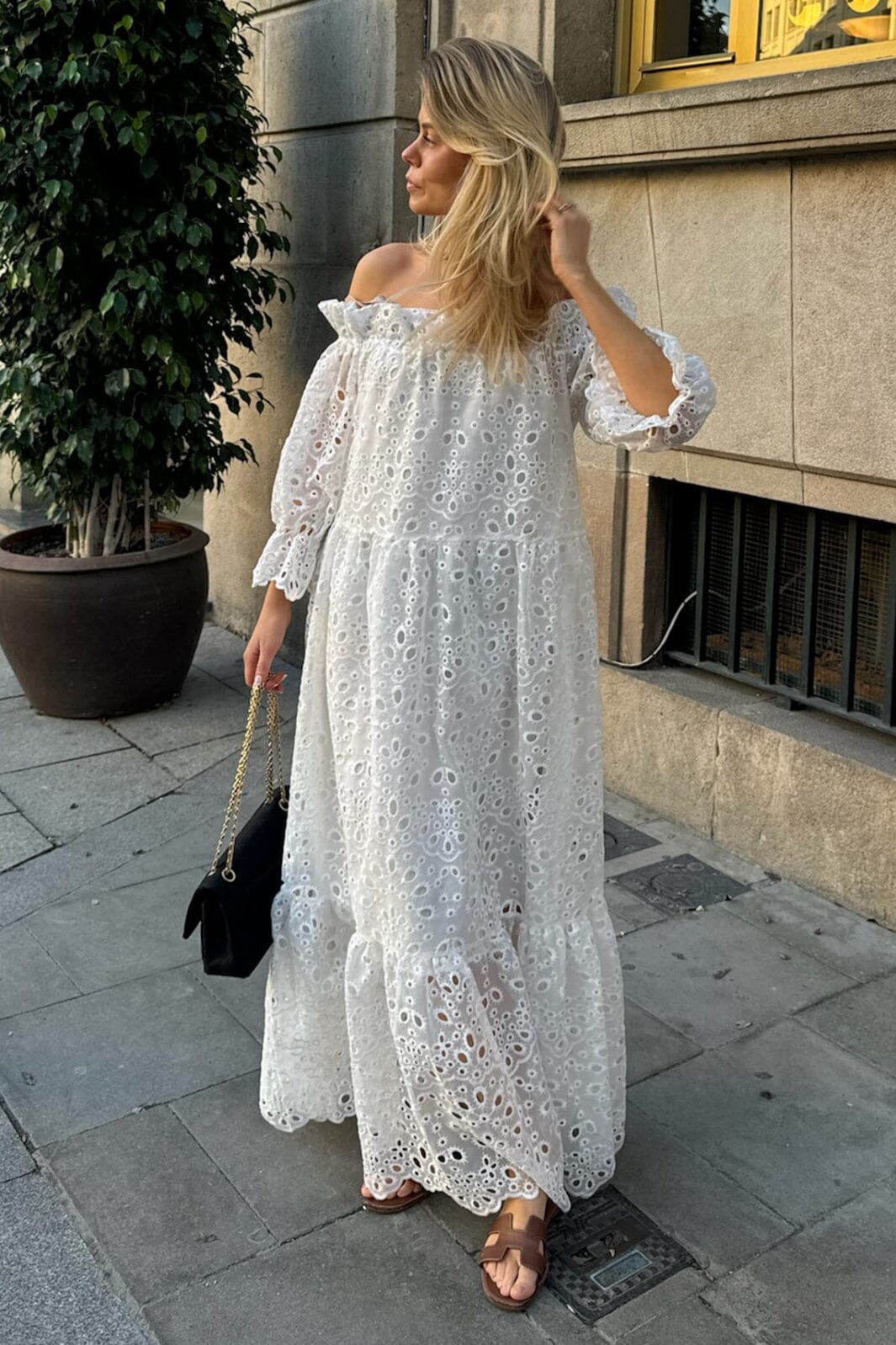 BYIC - Sigridic Long Dress - white White Kjoler 