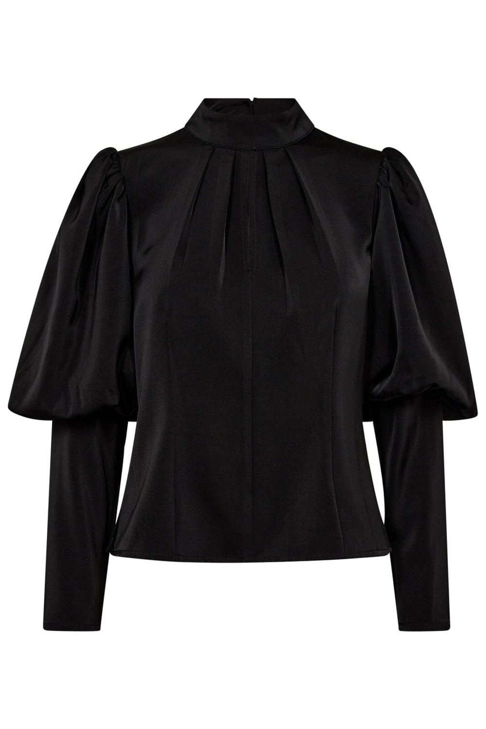 Co´couture - Adnacc Open Back Blouse 35680 - 96 Black Bluser 