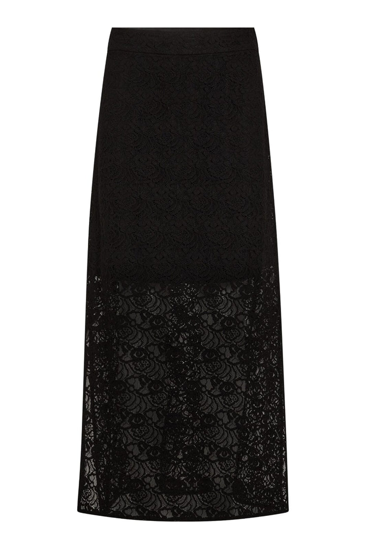 Co´Couture - Leroycc Lace Skirt 34186 - 96 - Black