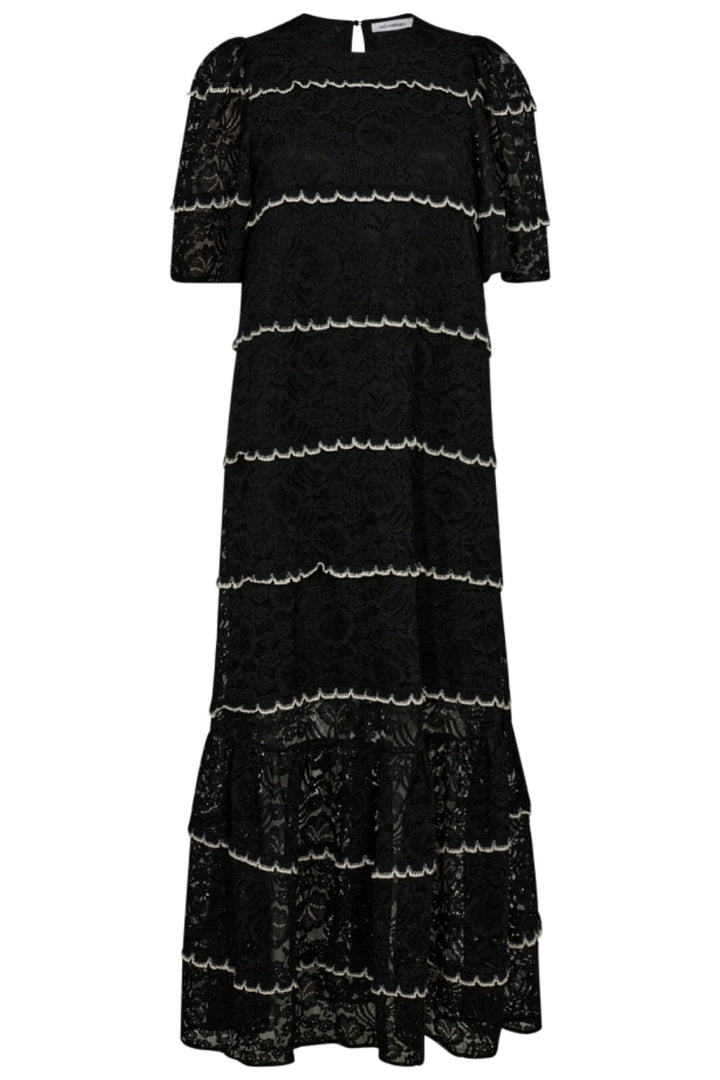 Co´couture - Loracc Lace Dress 36325 - 96 Black Kjoler 