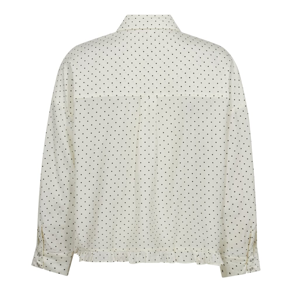 Co´couture - Matildacc Dot Blouse 35508 - 11 Off White Skjorter 