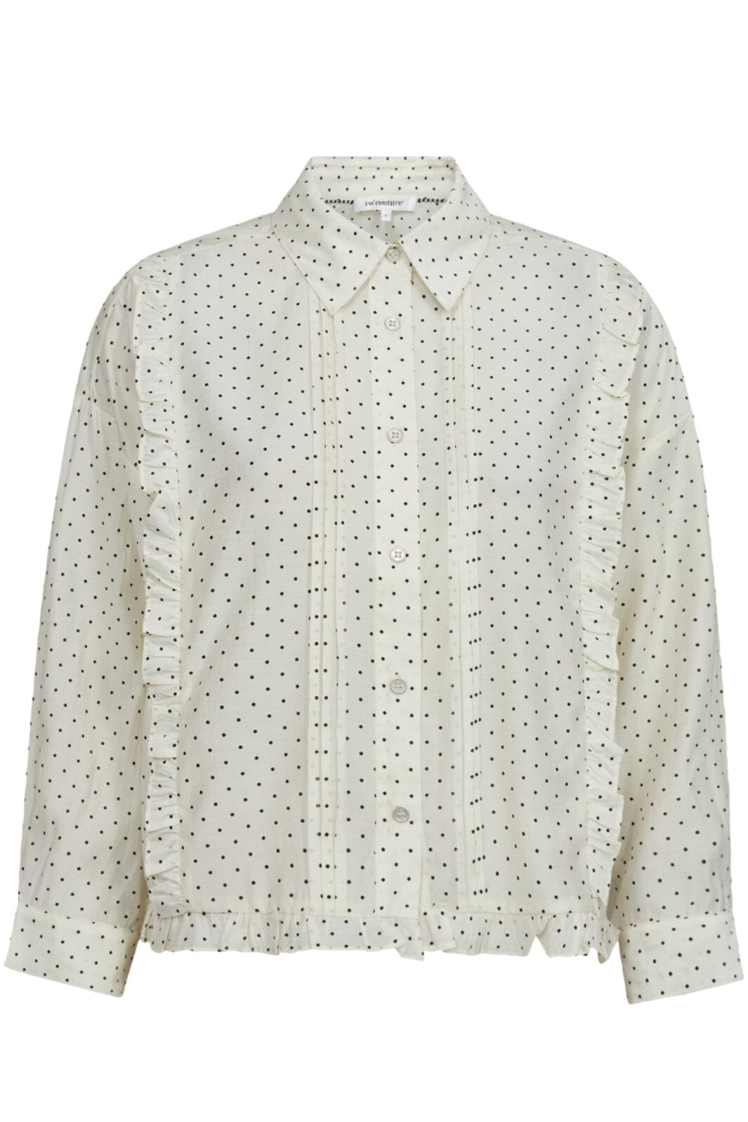 Co´couture - Matildacc Dot Blouse 35508 - 11 Off White Skjorter 