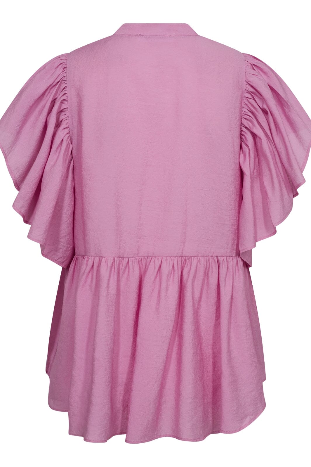 Co´couture - Melvincc Frill Top 35415 - 4713 Bubblegum Bluser 