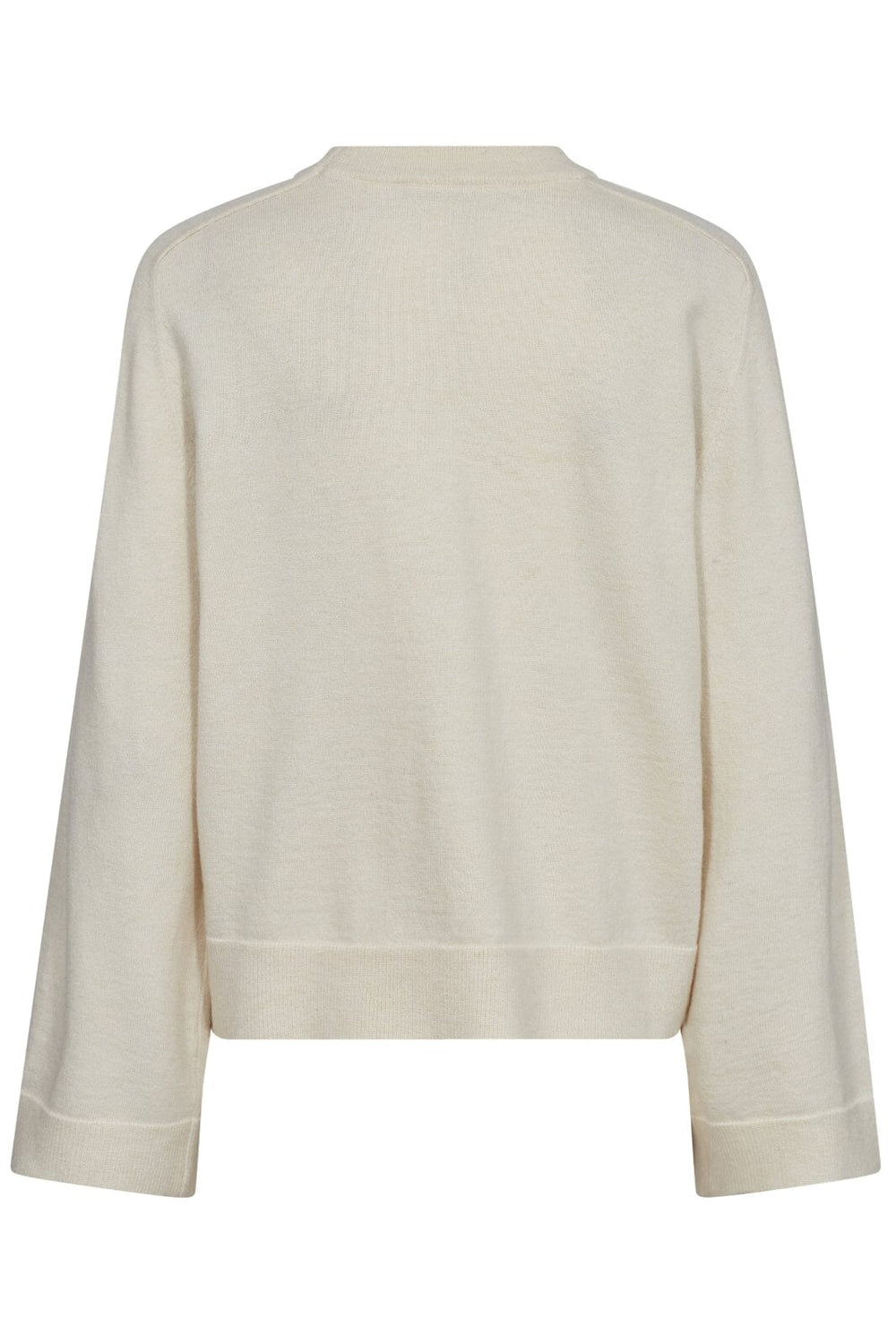 Co´couture - Mycc O-Neck Knit 32172 - 11 Off White Strikbluser 