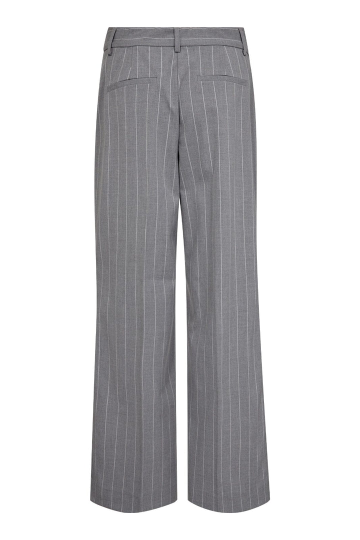 Co´couture - Pricillacc Pin Wide Pant 31349 - 138 Light Grey Bukser 