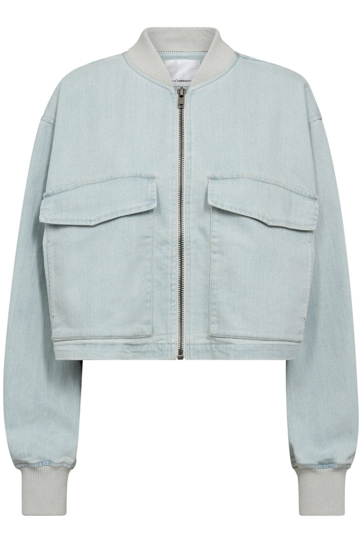 Co´Couture - Terracc Denim Bomber 30312 - 114 - Fade Denim