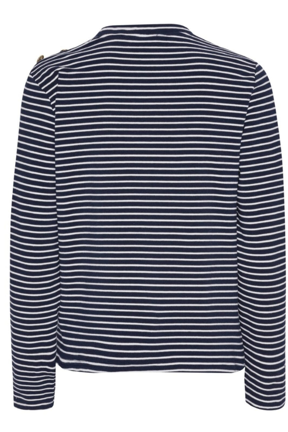 Continue - Daimi - Navy Blue Stripe Bluser 