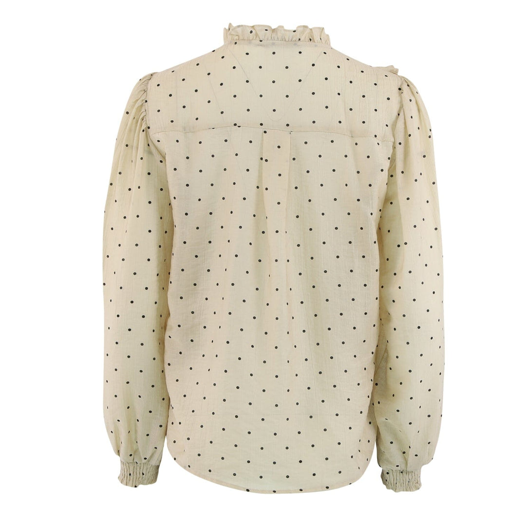 Continue - Silke Dot - Sand Dot Bluser 