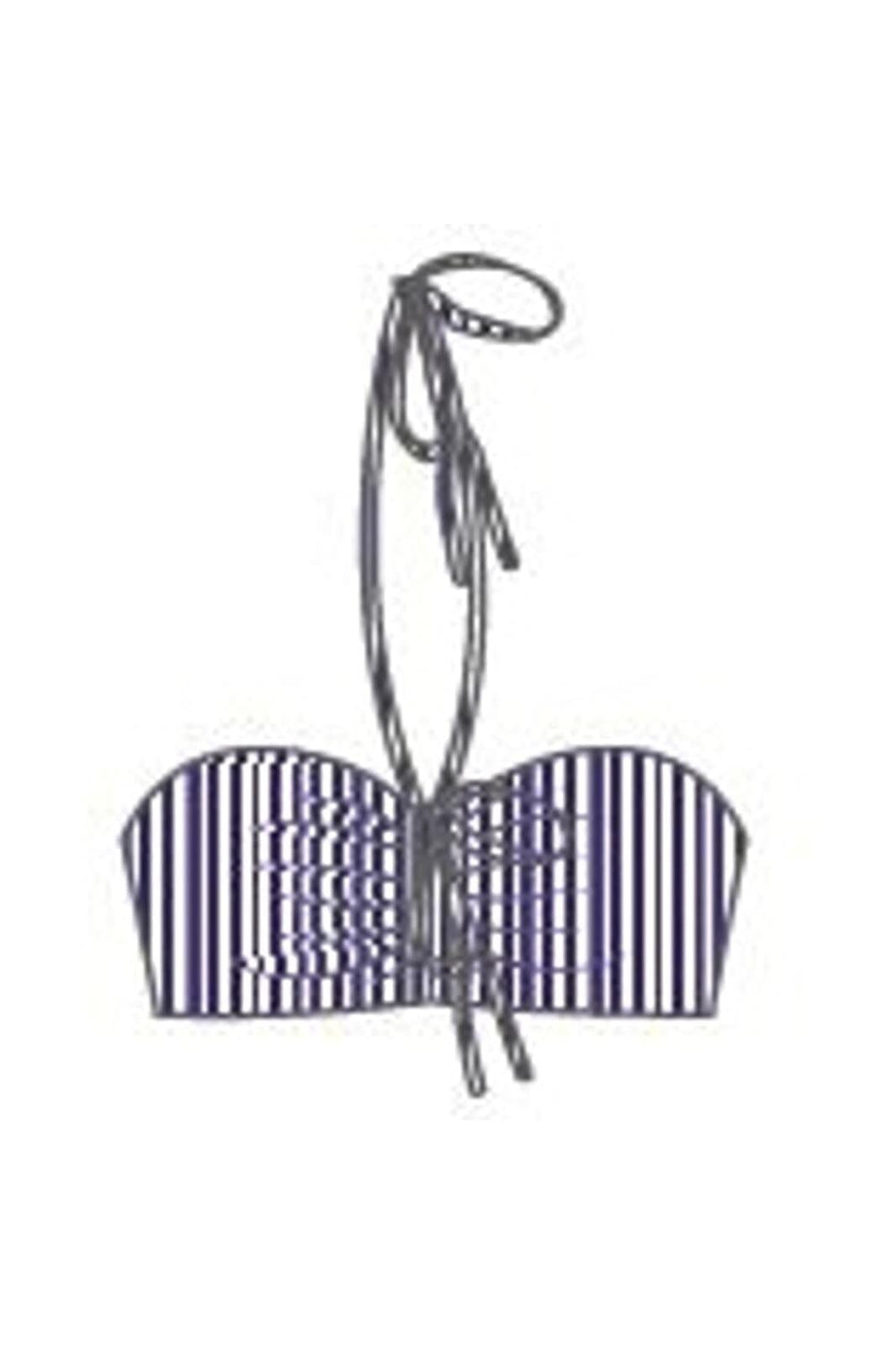 Cras - Hilda Bikini Top C450 - 8101 - 8101 Pinstripe Blue