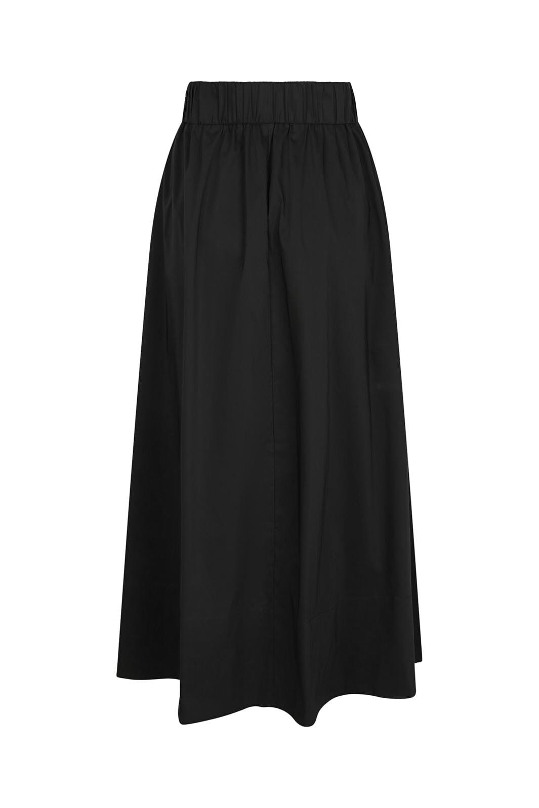 Neo Noir - Yara Long Poplin Skirt 163076 - 100 - Black