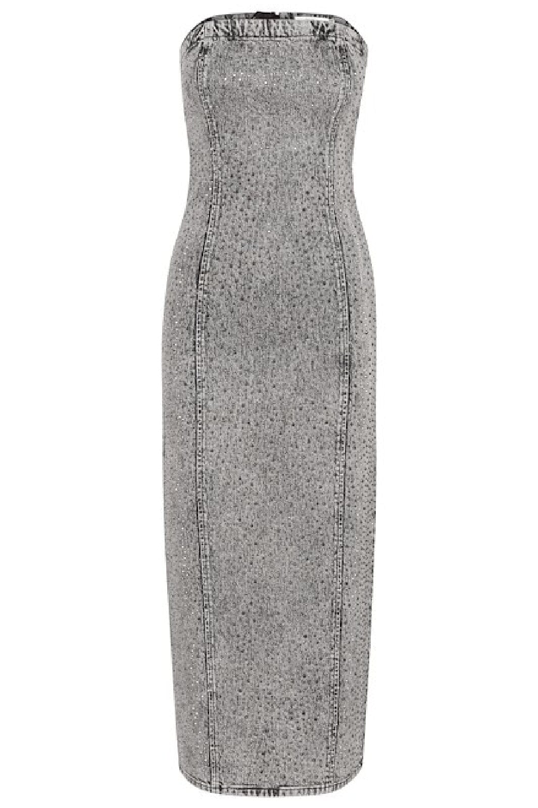 Gestuz - Gzzauma Sl Long Dress - 107487 Vintage Grey Wash