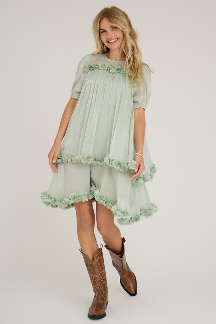 A-View - Daisi Dress - 012 Dusty Mint