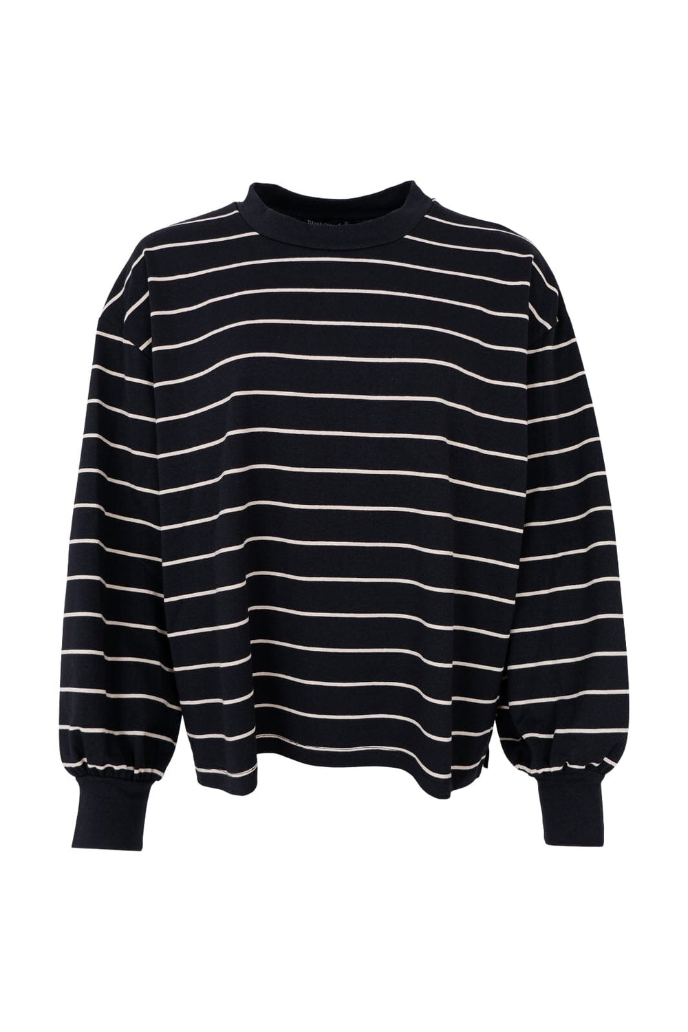 Forudbestilling - Black Colour - Bcjay Striped Sweatshirt - Black Bukser 