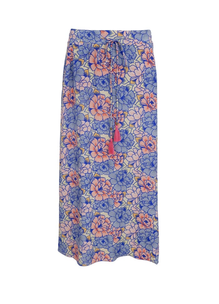 Forudbestilling - Black Colour - Bcluna Regular Skirt - Blossom Blue Nederdele 