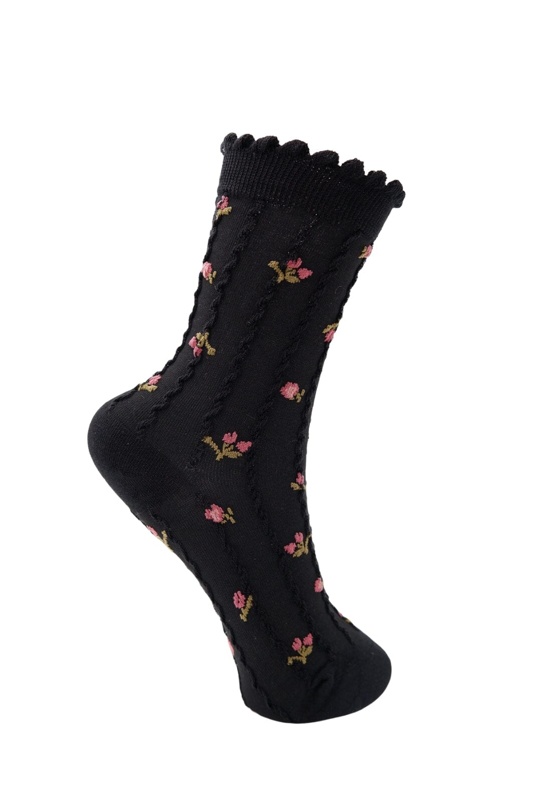 Forudbestilling - Black Colour - Bcmorah Sock 4309 - Black Strømper 