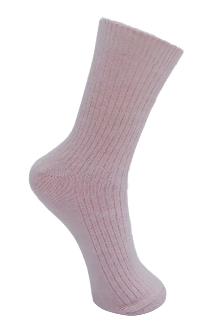 Black Colour - Bcronja Wool Sock 4184 - Baby Rose