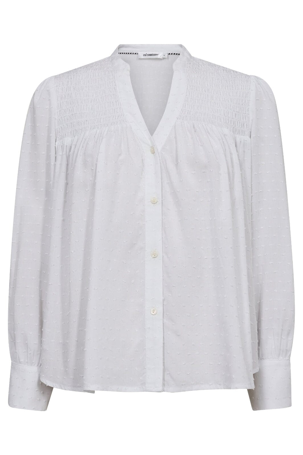 Forudbestilling - Co´couture - Adinacc Drop Shirt 35541 - 4000 White Skjorter 