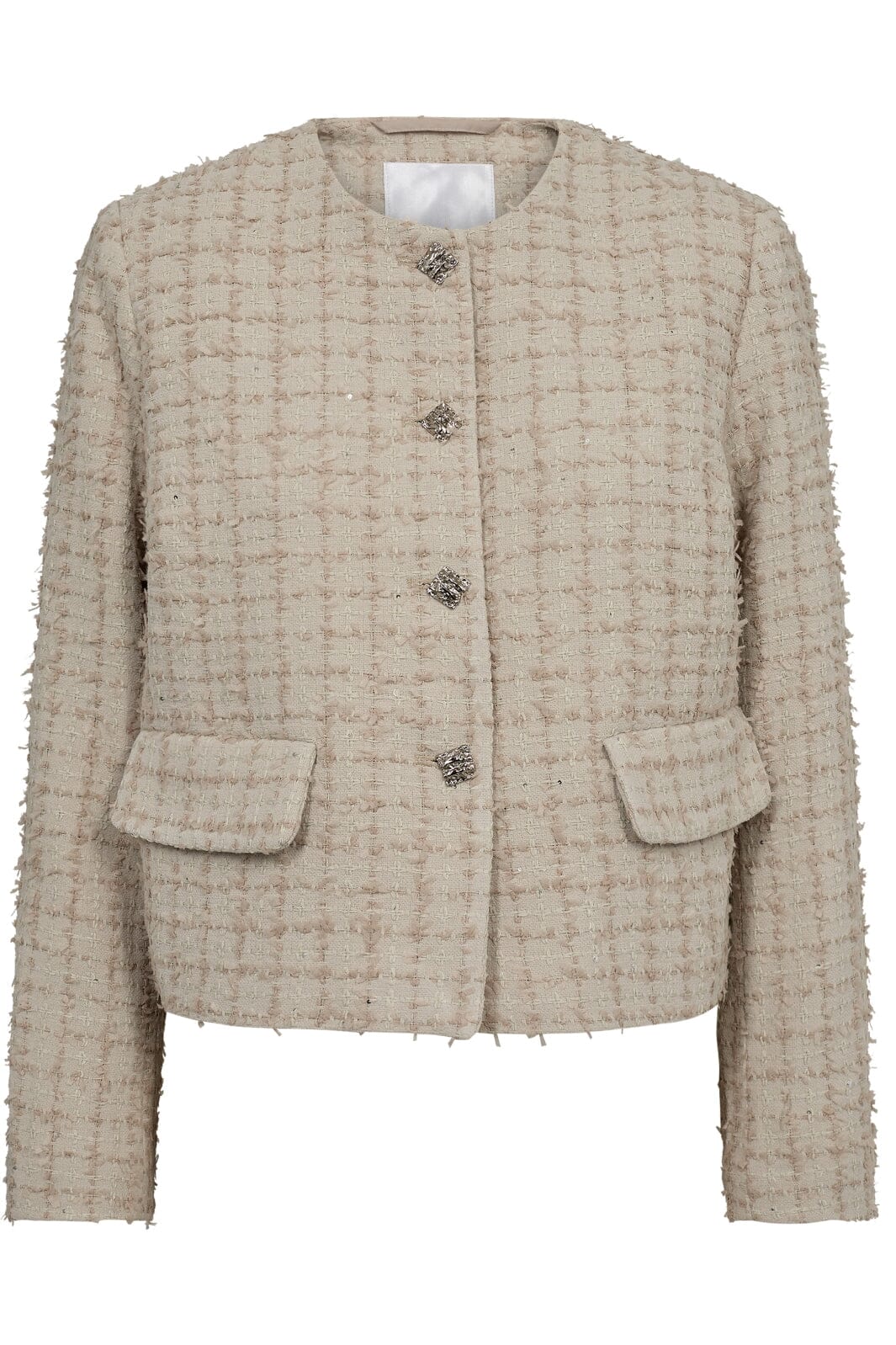 Forudbestilling - Co´couture - Ailacc Boucle Jacket 30283 - 18 Sand Jakker 