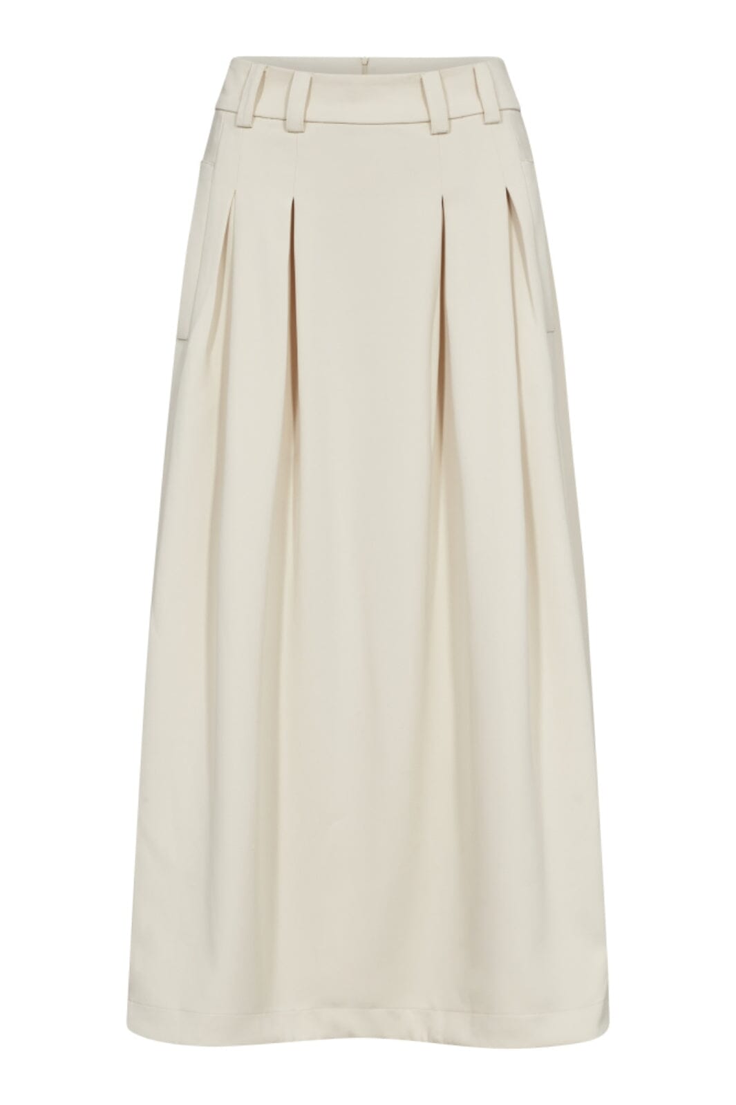 Forudbestilling - Co´Couture - Anyacc Pleat Skirt 34178 - 199 Bone Nederdele 