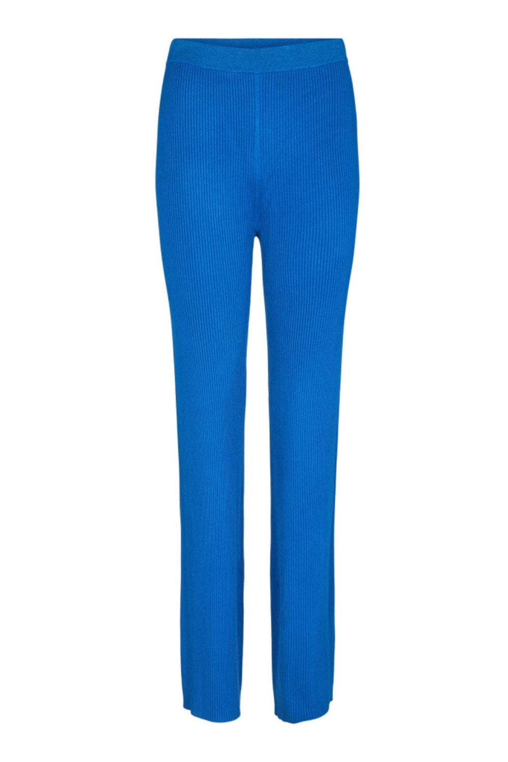 Forudbestilling - Co´couture - Badu Rib Pant - Flash Blue (December) Bukser 