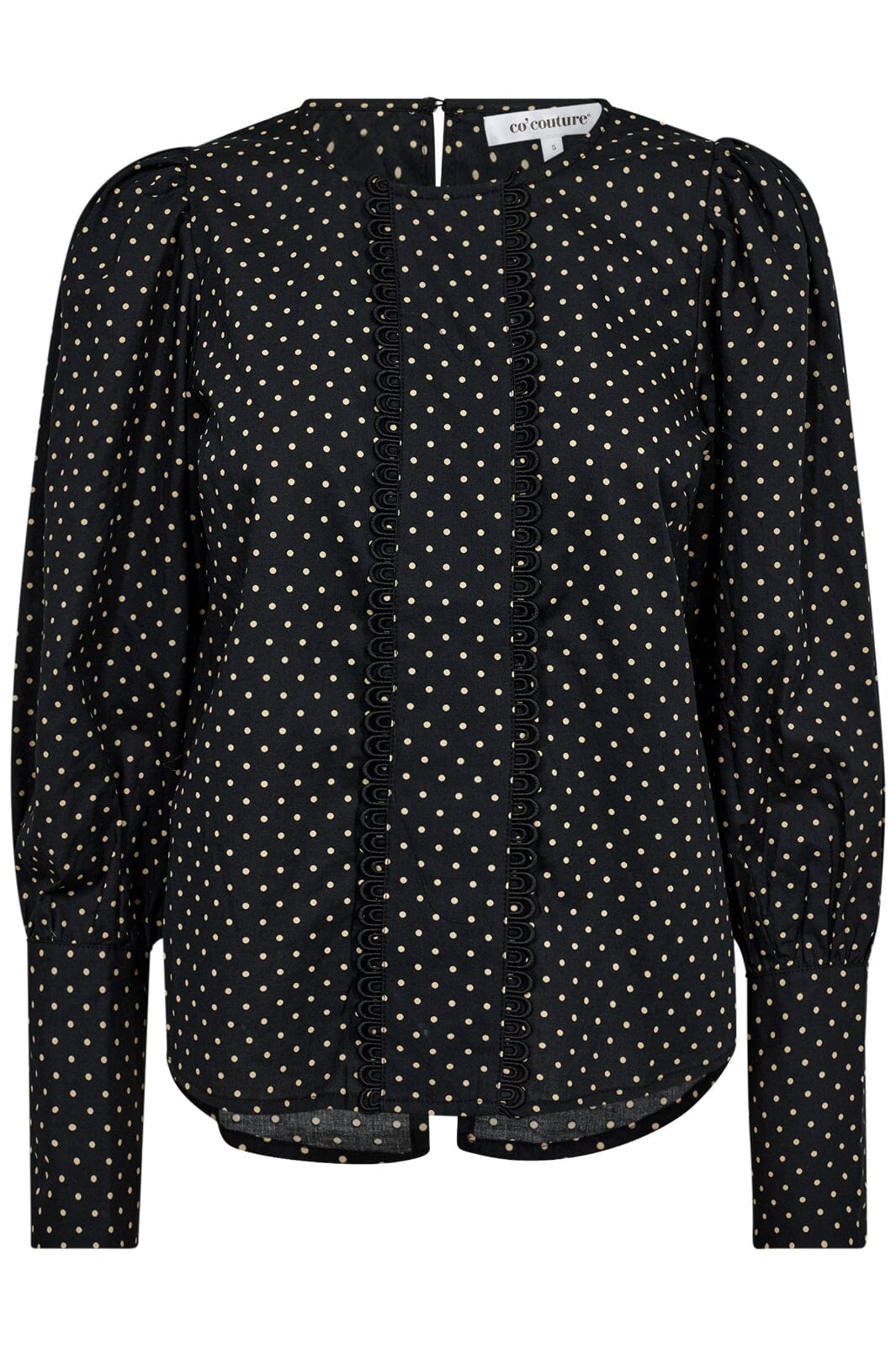 Forudbestilling - Co´couture - Davinacc Dot Shirt 35715 - 96 Black Skjorter 