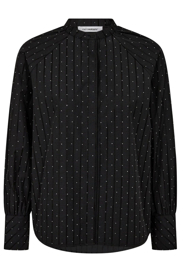 Forudbestilling - Co´couture - Keiracc Gem Shirt 35748 - 96 Black Skjorter 