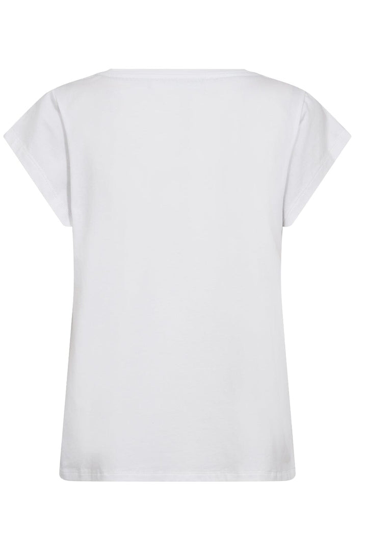 Forudbestilling - Co´couture - Leocc Coco Tee 33119 - 4000 White T-shirts 