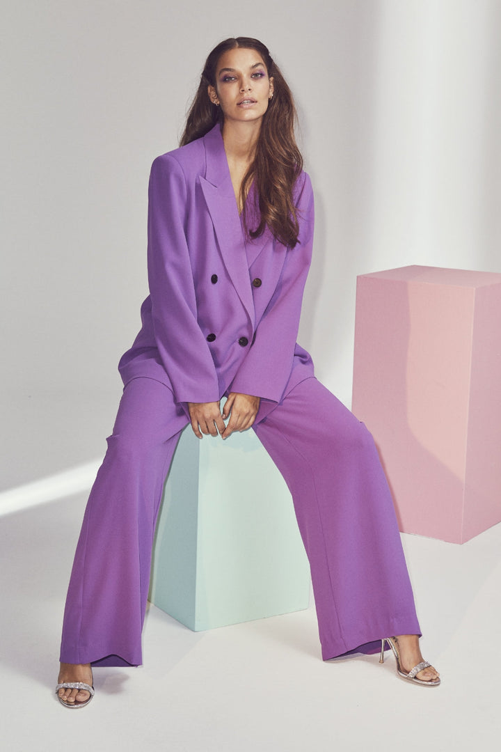 Forudbestilling - Co'couture - New Flash Oversize Blazer - Violet (Juni) Blazere 