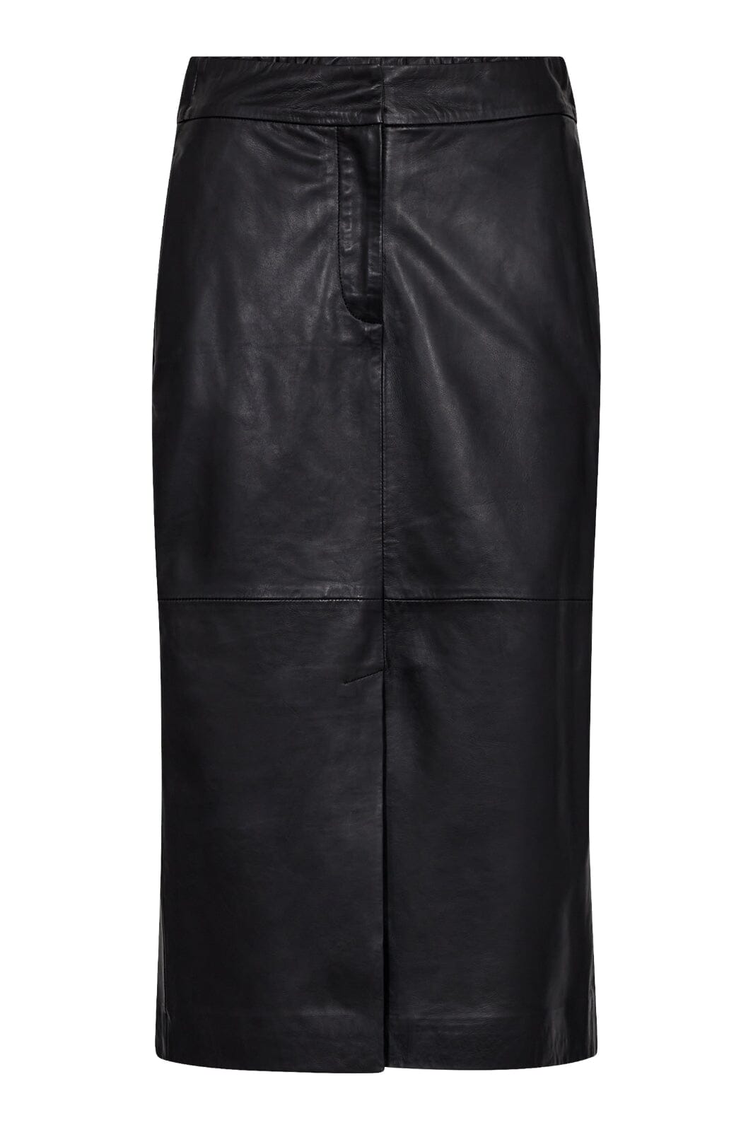 Forudbestilling - Co´couture - Phoebecc Leather Pencil Skirt 34166 - 96 Black Nederdele 