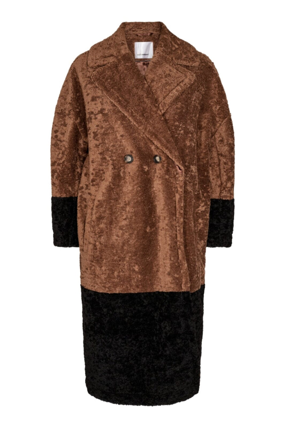 Forudbestilling - Co´couture - Teddycc Block Fur Coat - 26 Latté Frakker 