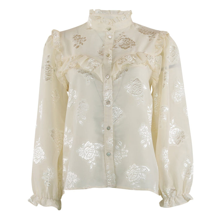 Forudbestilling - Continue - Lina Fringles - Off White Bluser 