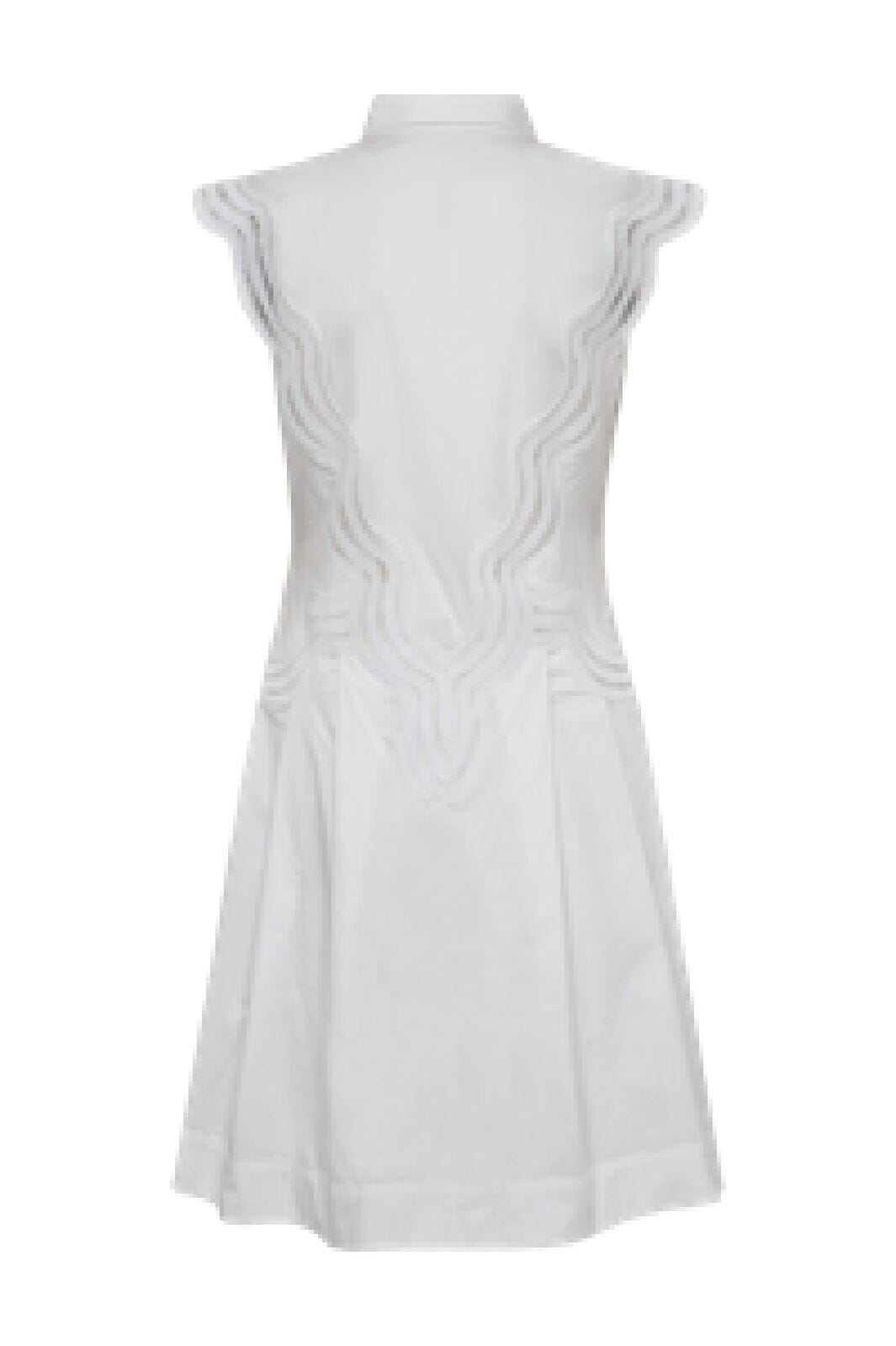 Forudbestilling - Copenhagen Muse - Cmshirley-dress 206517 - 1010 Bright White